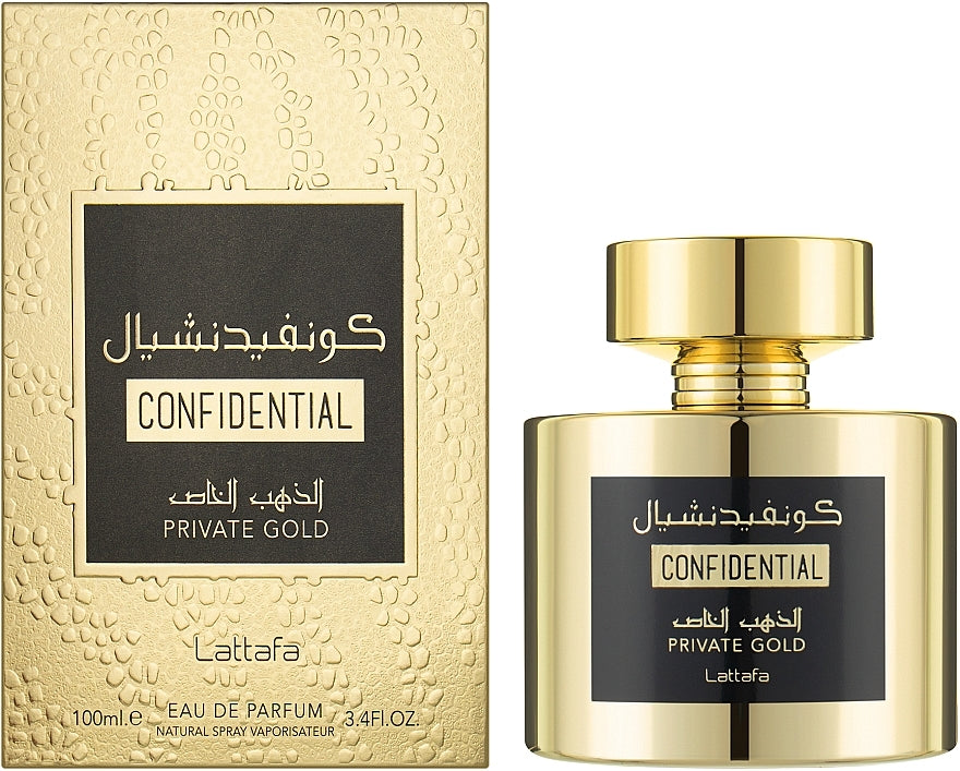 Lattafa Confidential Gold 100ml