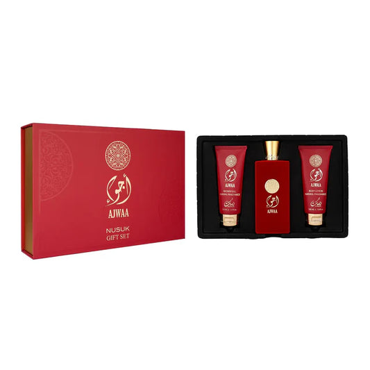 Nusuk Ajwa Red Gift Set