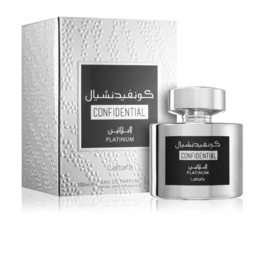 Lattafa Confidential Platinum 100ml