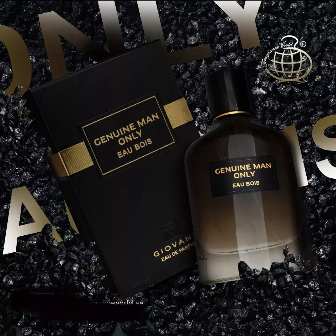 Genuine Man Only Eau Bois